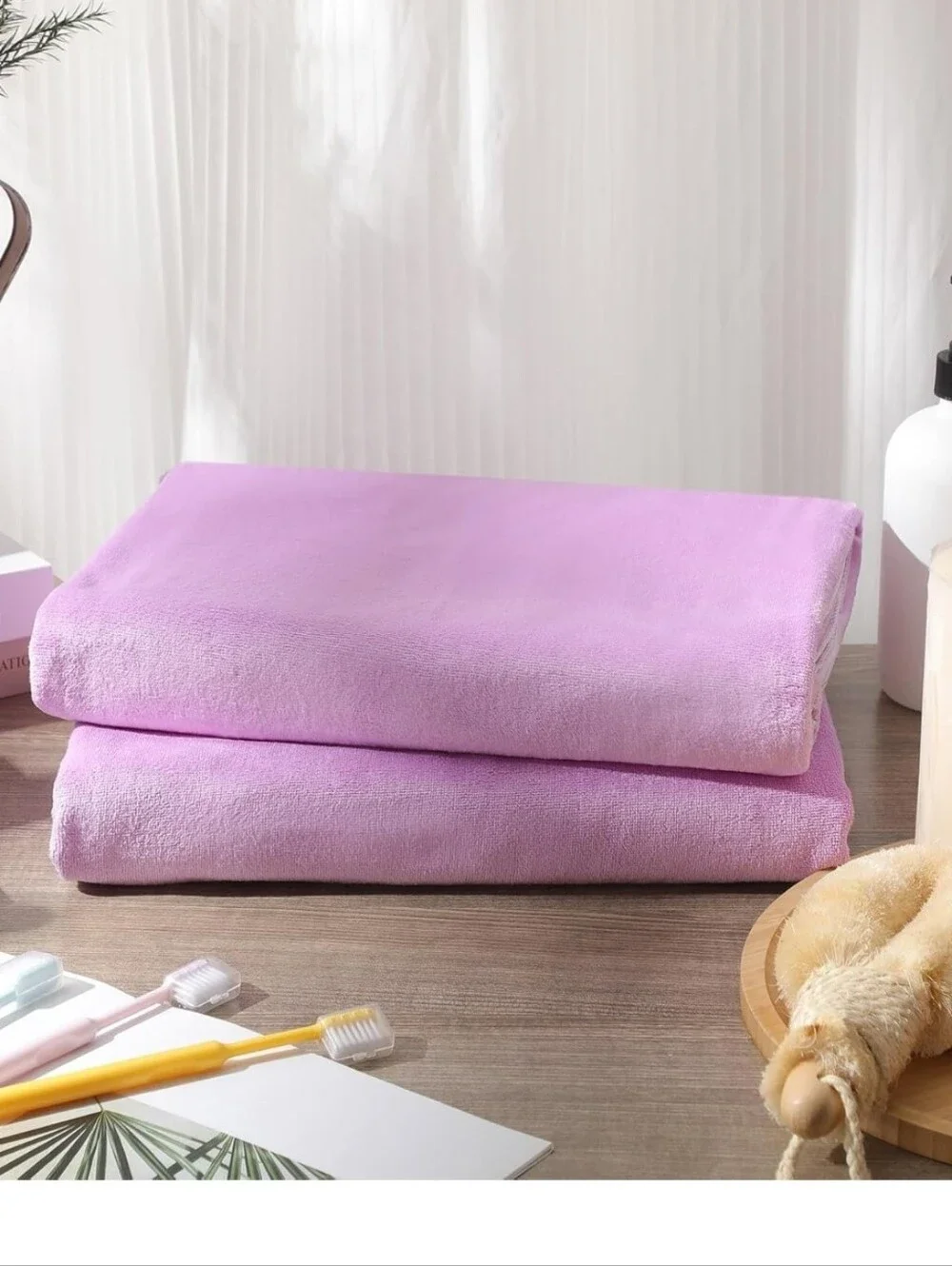 2 Pc Oversized Bath Towels 40